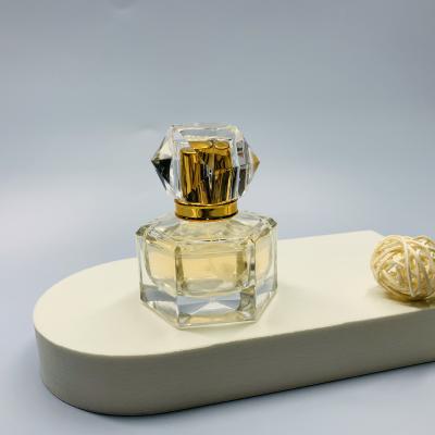 China New Customized 30ml 50ml Design Unique Shape Cosmetic Thick Glass Perfume Bottle for sale