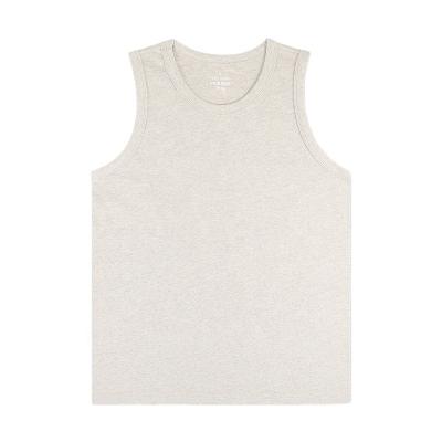 China Other Custom Summer Tank Top 250gsm Cotton Sleeveless Vest Sports Tank Top For Men for sale