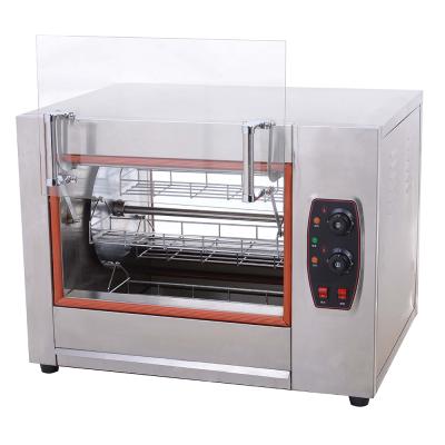 China Meat Grade Stainless Steel Gas Vertical Chicken Rotisserie With 6-Layer Rotisserie Oven For Chickens for sale