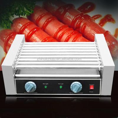 China High quality automatic 7 roll sausage/hot dog hot dog machine hot dog warmer for sale