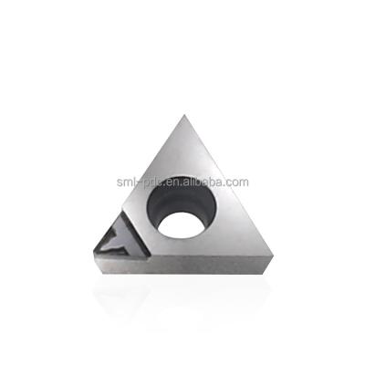 China Internal External Rotating Inserts SML PCD Insert with Spline Cutting Tools for Aluminum Steel for sale