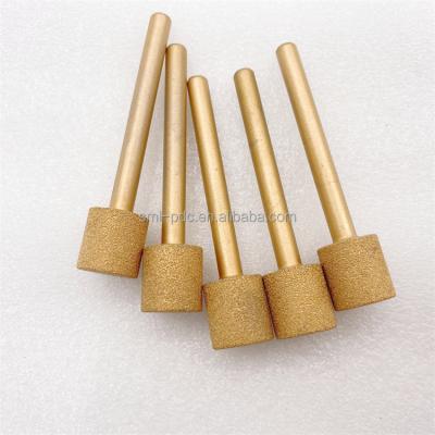 China SML Geothermal Well Welded Diamond Burrs For Ceramics Granite Grinding for sale