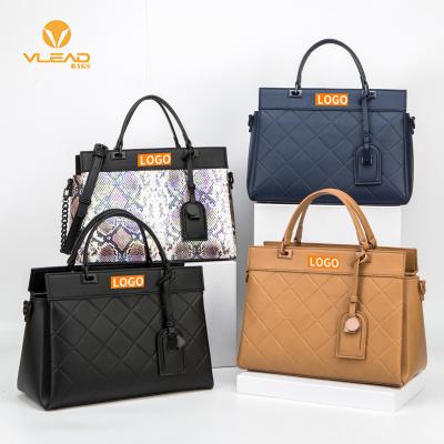 China Trendy Fashion Vlead Ladies Women Pinch And Shoulder Tote Bags Vegan PU Leather Handbag Sellers Famous Brand Designer Handbags for sale