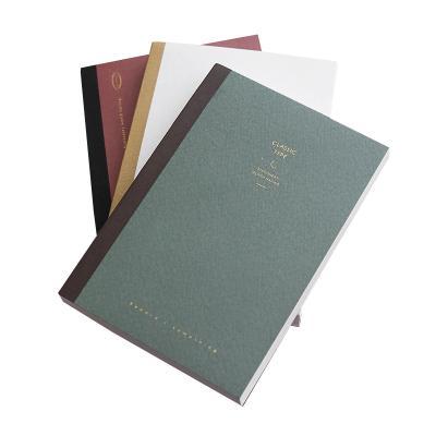 China 2022 Hardcover Book Blank Paper Travel Diaries Inserts Unlined Refill Journal Custom Office Supplies for sale