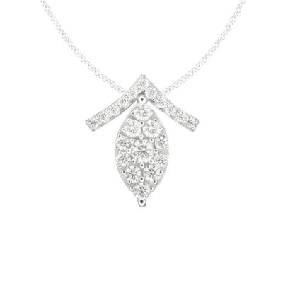 China 18K gold + 18K diamond gold 0.25 carat T.W. Diamond Fashion Pendant for sale