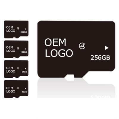 China Custom fast speed data saving original logo OEM class 10 micro 2gb 4gb 8gb 16gb 32gb 64gb 128gb 256gb memory card for sale