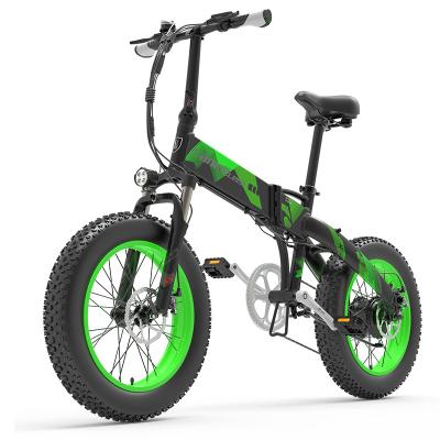 China NEW hot sale 2022 aluminum alloy CE certification 20inch fat tire folding electric bike e bike 1000W 13ah lithium battery smart mountain for sale