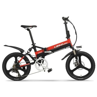 China 2022 drop shipping CE 48V 14.5AH aluminum alloy frame electric bike 500W motor 20Inch tire folding city bicycle for sale