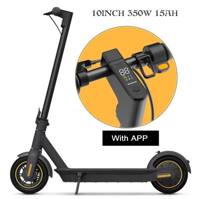 China Factory Outlet Home Delivery 36V 350W Lithium Battery Escooter 10 Inch 45km/h Unisex Aluminum Alloy Self Balance Electric Scooter for sale