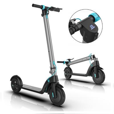 China Warehouse 36V 5.5AH Unisex Waterproof Smart Electric Scooters EU Home Delivery Adult 350w 8.5inch Kids Leisure Foldable E Scooter for sale