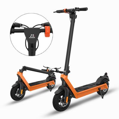 China Unisex Waterproof Strong Power 40km/H 75KM Folding e Scooter 36V 850W Warehouse Eu Electric Scooter Mileage Smart Waterproof Suburban Leisure for sale