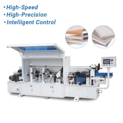 China Floor Board.MDF Laminate.HDF Laminated Kdt Automatic ABS Woodworking Furniture Door Plywood Cabinet Board Machinery MDF Wood PVC Dark Edging Machine for sale