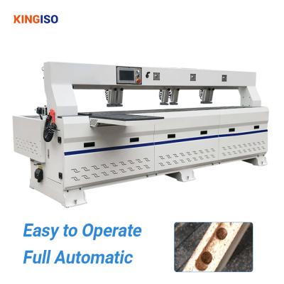 China 2450mm Woodworking Drilling Machine With Manufacturer KI-3000 CE Certificates KINGISO CNC Side Drilling Machine for sale