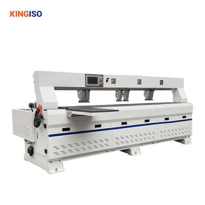 China 2450mm Wood Furniture KI-3000 Multi Face CNC Drilling Equipment Woodworking Panel Door Cabinet Milling Slotting Side Drilling Machine for sale