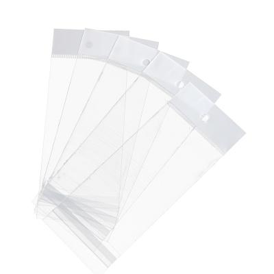 China ANTI-STATIC Customized opp film card apparel bag master pearlized transparent opp bag self-adhesive bag for sale