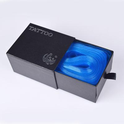 China Blue Disposable Sleeve Cartridge Accessories 5*80cm Sleeve Line Cover Tattoo Clip Cover for sale