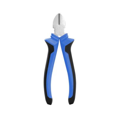 China Hiyes Carbon Steel Blue Good Quality HY-A01011 MULTI FUNCTIONAL Cutting Tools Mini Work Diagonal Cutter Pliers Combination 45 Easy To Work for sale