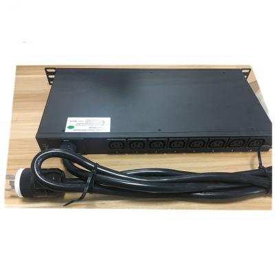 China Brazil Argentina Israel Modern Simple Vertical Type Intelligent Power Distribution Unit With Main Socket Switch For Computer Room for sale