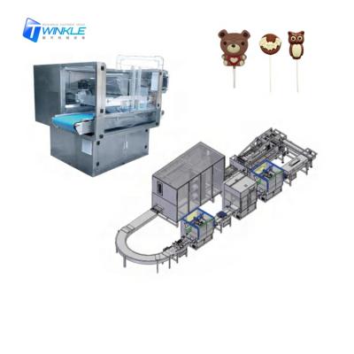 China Automatic Pulled Cooking Oil Factory Small Chocolate Depositor Machine 2D / 3D Chocolate Making Machine for sale