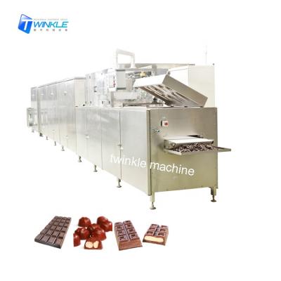 China Full Automatic Servo Type Chocolate Cooking Oil Plant Molding Depositor Making Machine for sale