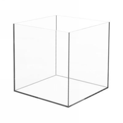 China Suitable and handmade bespoke acrylic presentation boxes acrylic display clear perspex boxes with lids for sale