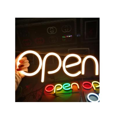 China OPEN buildings led neon sign available in a variety of style colors for store for sale