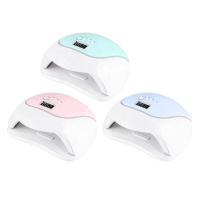 China New Arrivals 48W Nail Dryer Gel LED Lamp Cordless Nail Art Machine Gel Led Cordless UV Gel Nail Curing UV Lamp for sale