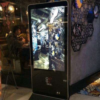 China 43 Inch Android Advertising Machine Indoor Floor Standing LCD HD Touch Display for sale