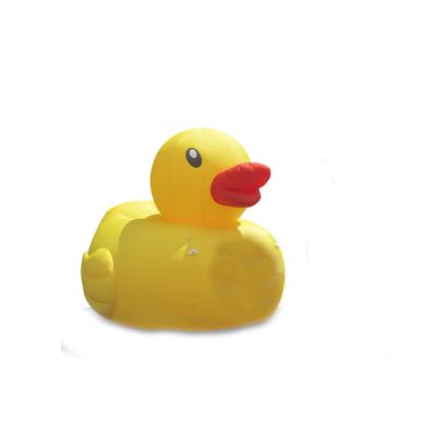 China Promotion Tourist Attractions Show Big Yellow Beacon Model Duck Giant Inflatable Duck for sale