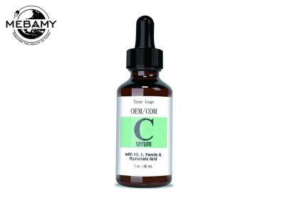 China OEM Organic Facial Serum Vitamin C  20% Pure L-Ascorbic Acid Vitamin E And Hyaluronic Acid for sale