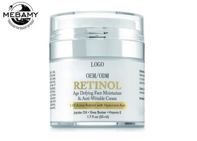 Chine Crème de visage anti-vieillissement de soins de la peau de rétinol organique/crème de visage superbe de hydrater à vendre