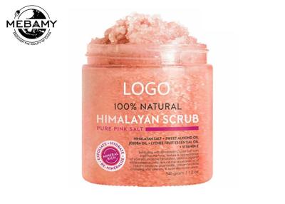 China El exfoliante corporal Himalayan del cuidado de piel de la sal, cuerpo completo profundamente de limpiamiento Exfoliating friega en venta