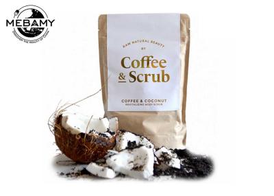 China Coconut Oil Coffee Body Scrub Offer Moisture Anti - Cellulite Remove Dead Skin for sale