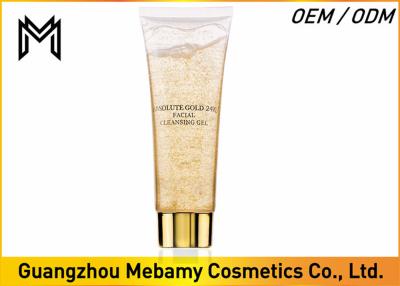 China Elasticidad antienvejecedora de los aumentos de piel 24K del cuidado del gel facial limpio profundo de la despedregadora en venta