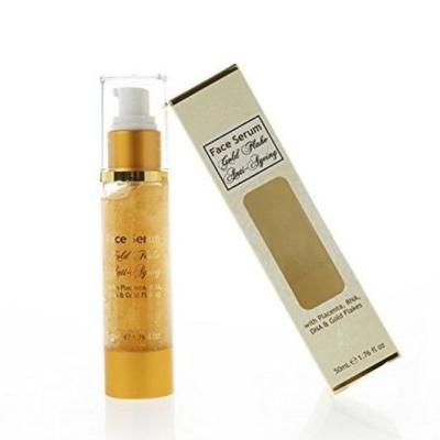 China MSDS 50ml organische Hyaluronsäure der Gesichts-Serum-Goldflocken-5% zu verkaufen