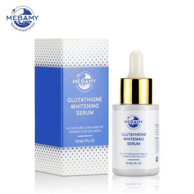 China Custom Brand Hyaluronic Acid Serum For Skin Care Kojic Acid Serum Glutathione Plant Extract Whitening Serum for sale