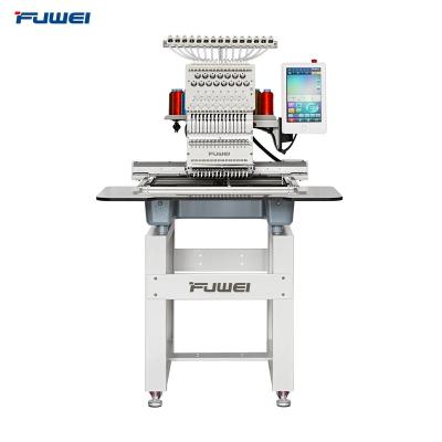 China Garment shops FUWEI bordadora embroidery machine WENDY0086 single head computer embroidery machine for sale