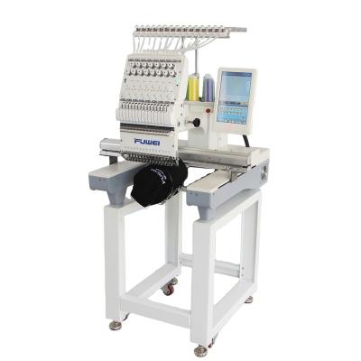 China Advertising company FUWEI main bordadora maquina 2 embroidery machine for sale