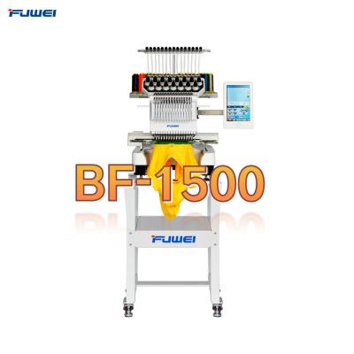 China Garment Shops FUWEI home used single head embroidery machine BF-1500 for sale