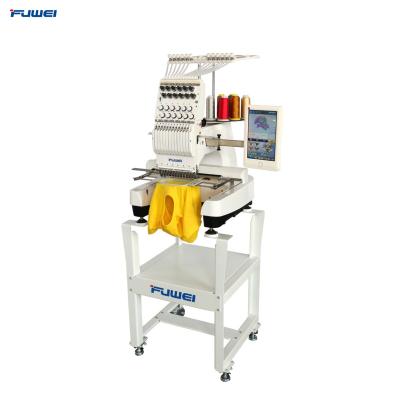 China Garment Shops FUWEI Home Used Single Head Embroidery Machine BF-1200 for sale