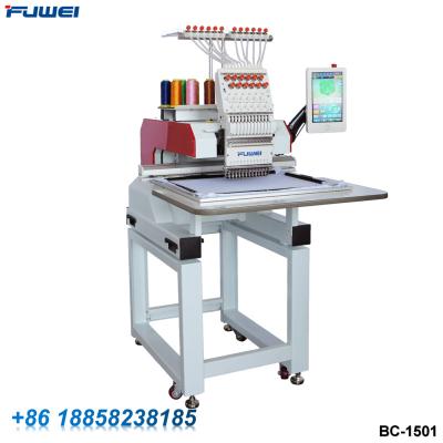 China Garment Shops One Head High Speed ​​FUWEI Automated Embroidery Machine With Good Factory Price for sale