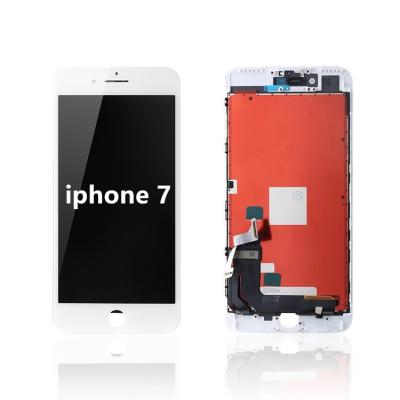 China Hot Fix Phone Broken Screen Replacement Screen Touch LCD Show With Digitizer Assembly Black White For iPhone 7 Factory Price for sale