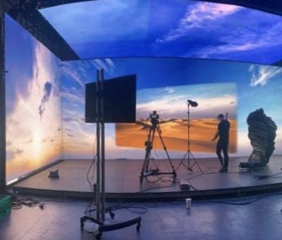 China Movie Production Equipment Rental 3D TV Virtual Video Wall High Pitch XR Indoor Studio /stage Movie Production Equipment Display Screen for sale