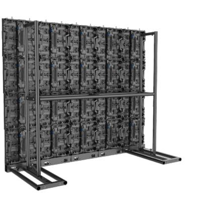 China 2021 new p2 p3 500*500 indoor hd rental smd video wall cabinet /stage rental led screen panels for sale