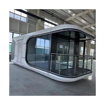 China Safe Installed Furnished Cabin Homes Office Villa House 40ft Container Homes Capsule Pod for sale