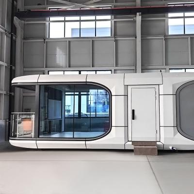 China Modern Space House Capsule Style Safe Installed Prefab Movable Scenic Area House for sale