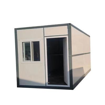 China High Quality Fast Assembly Quickly Assemble 20ft Steel Structure House Folding Prefab Container for sale