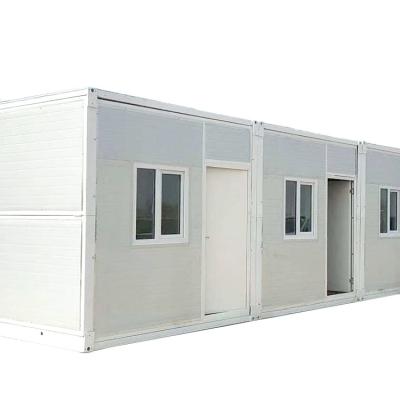 China Good Quick Assembly Insulation Easy Install Folding Container House Modular Folding House Prefab Steel Structure Frame Welded Container for sale