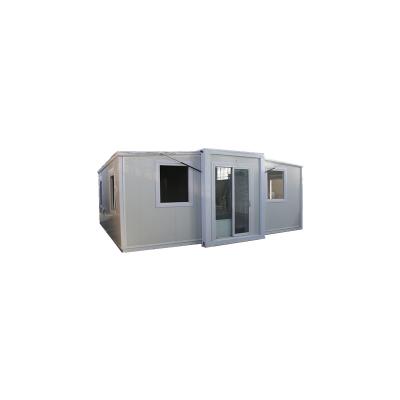 China Safe Installed Quick Setup 20ft 2 Bedroom Folding Prefab Container Houses Collapsible Container Prefab Homes for sale