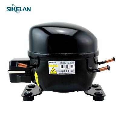 China LBP Hot Sale SIKELAN R600a 220v QD85YV 145W Refrigerator Freezer AC Motor Refrigeration Hermetic Compressor QD85YV 145W for sale